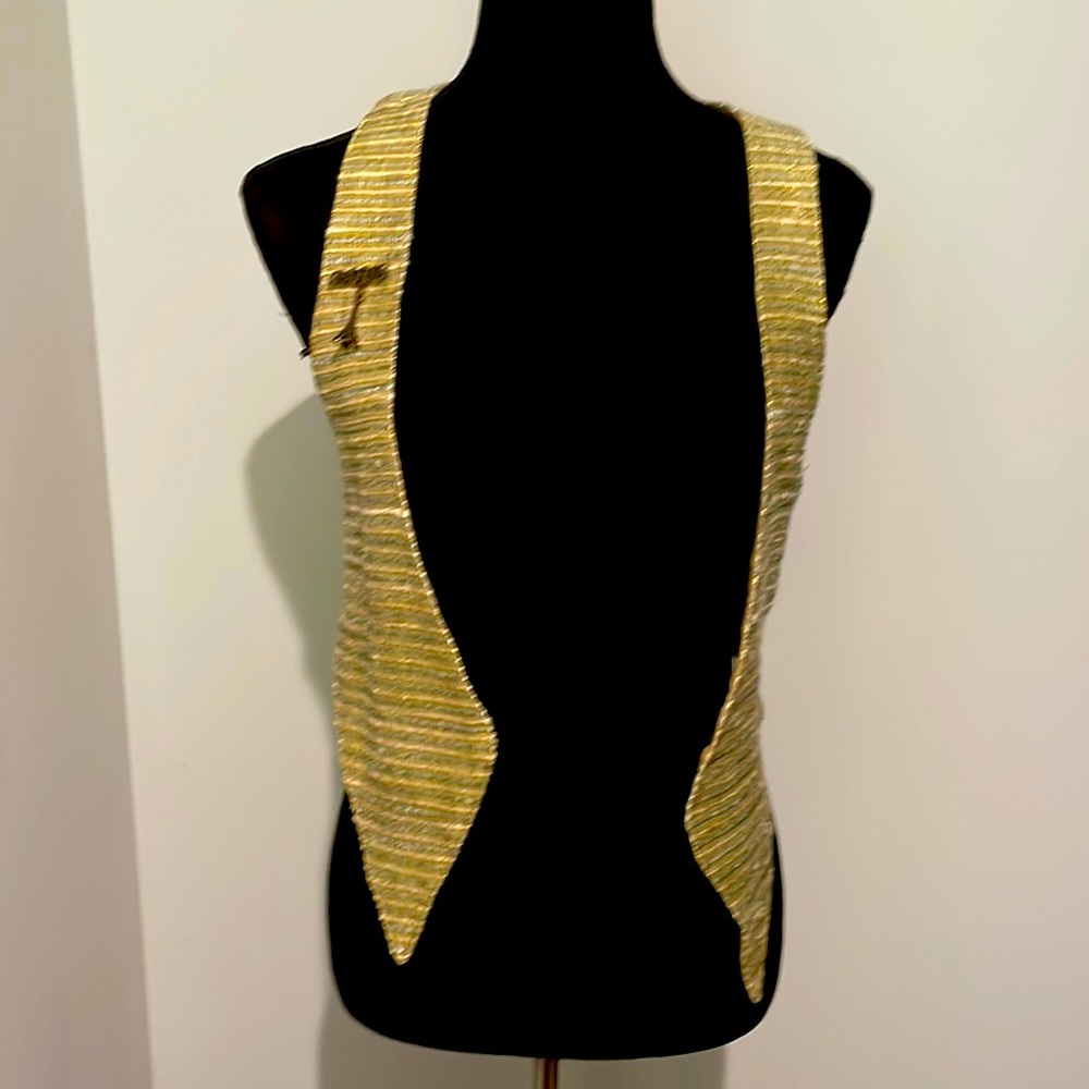 Gold vest